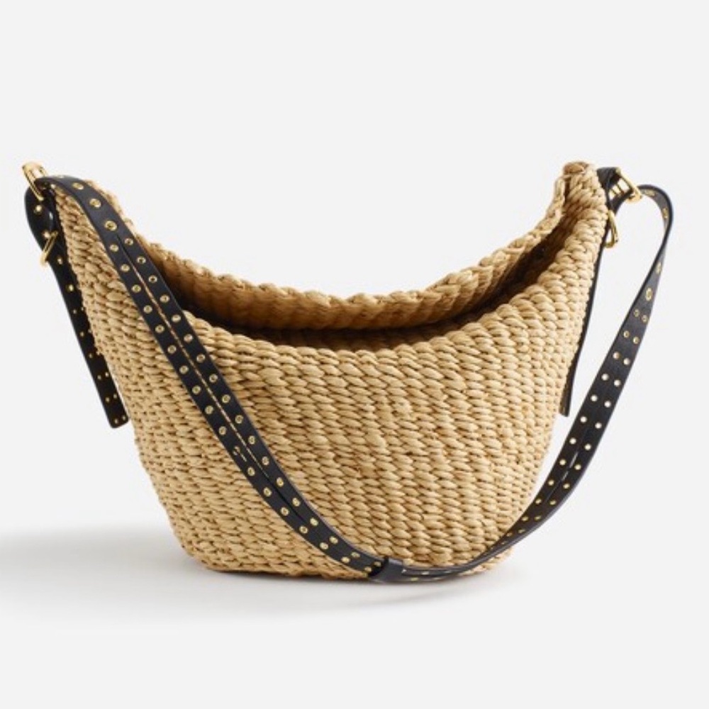 NEW Madewell The Straw Flap Bag